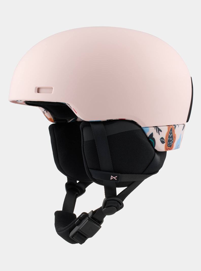 Casque Snowboard Burton Anon Windham WaveCel  Rose Enfant | XXS-4967812