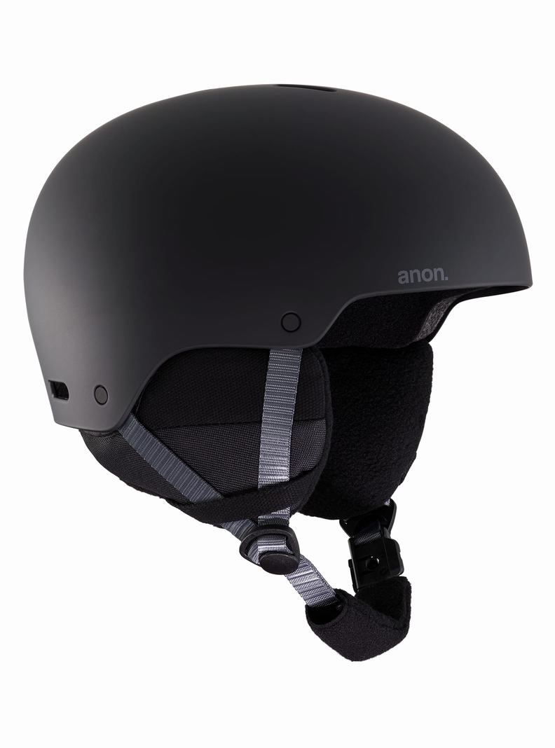 Casque Snowboard Burton Anon Rime 3 Round Fit  Noir Enfant | IBN-6495747