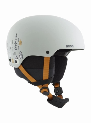 Casque Snowboard Burton Anon Rime 3  Grise Enfant | LKC-3233873