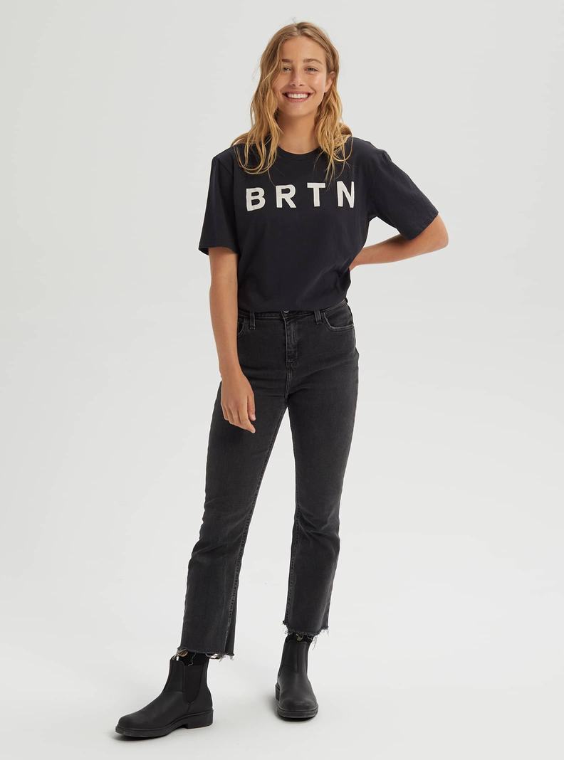 T-shirts Burton BRTN Corta Sleeve  Noir Femme | EUL-2570951