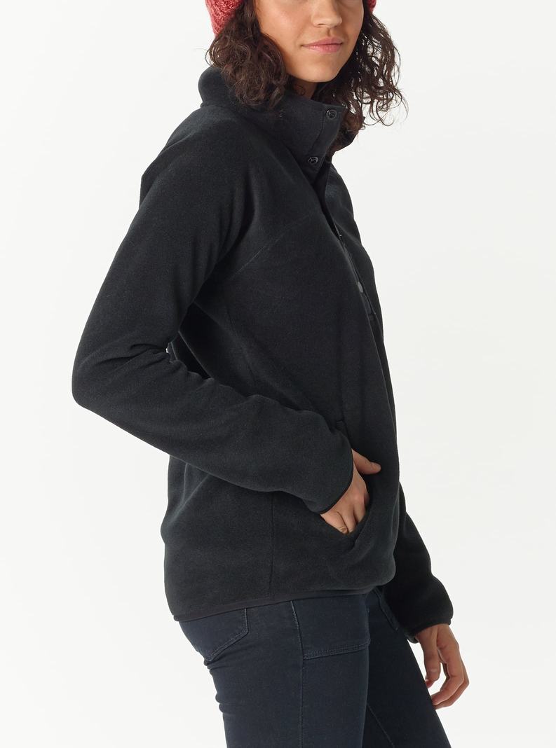 Sweats Burton Hearth Fleece Pullover  Noir Femme | DET-8847893