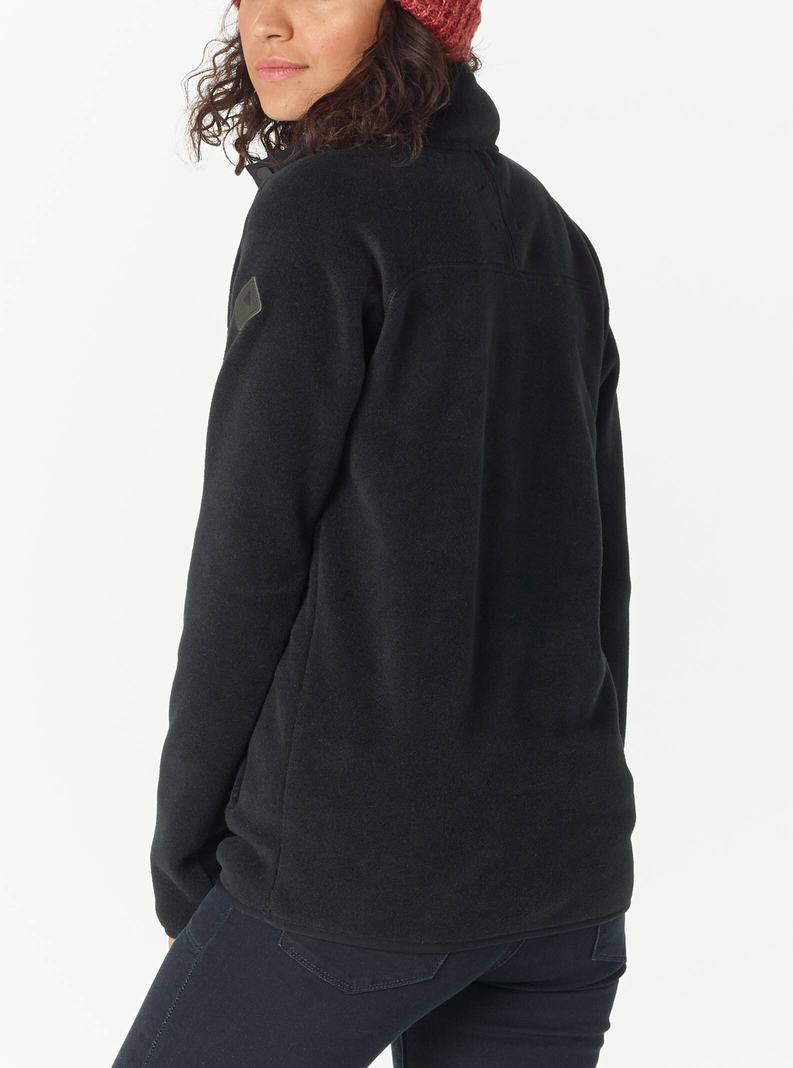 Sweats Burton Hearth Fleece Pullover  Noir Femme | DET-8847893