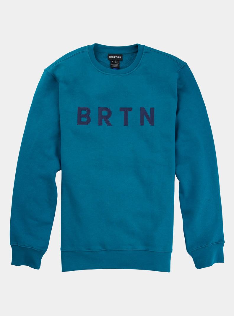 Sweats Burton BRTN Crew  Bleu Femme | OVA-8708779