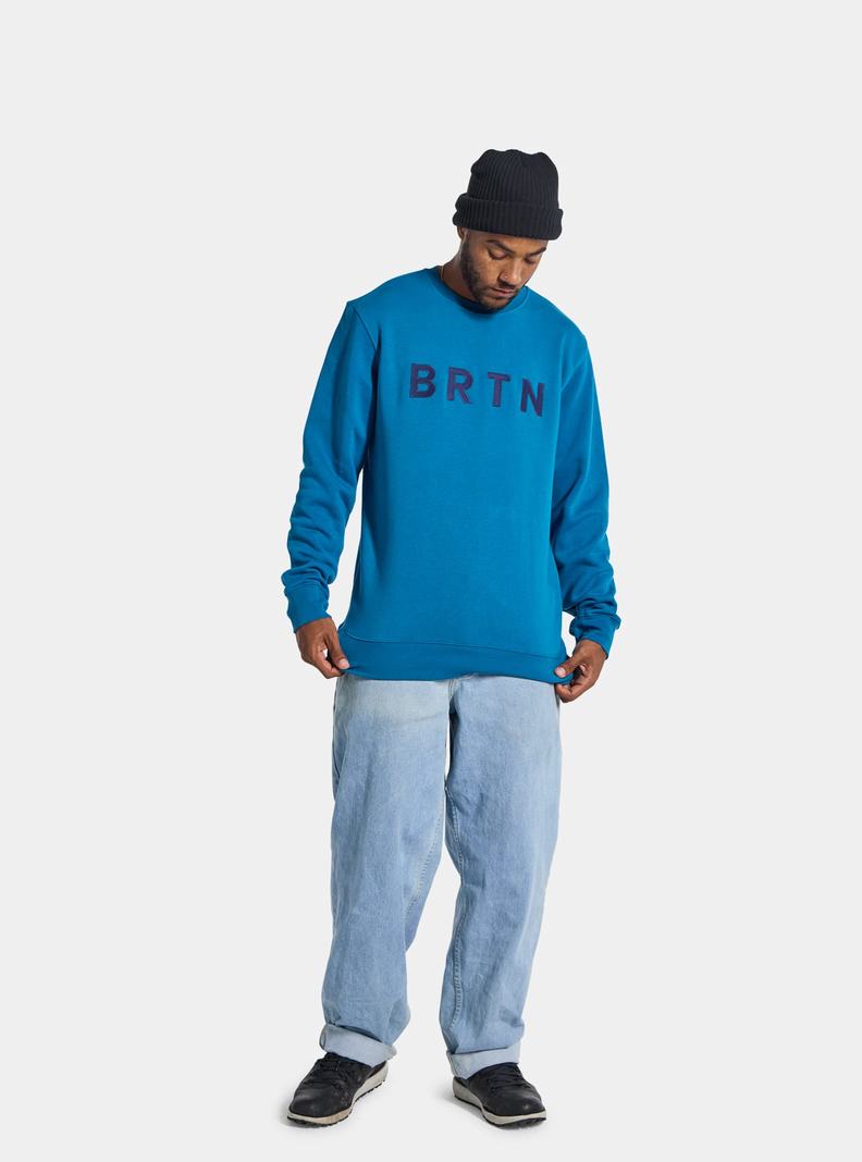 Sweats Burton BRTN Crew  Bleu Femme | OVA-8708779