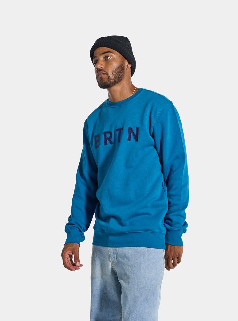 Sweats Burton BRTN Crew  Bleu Femme | OVA-8708779