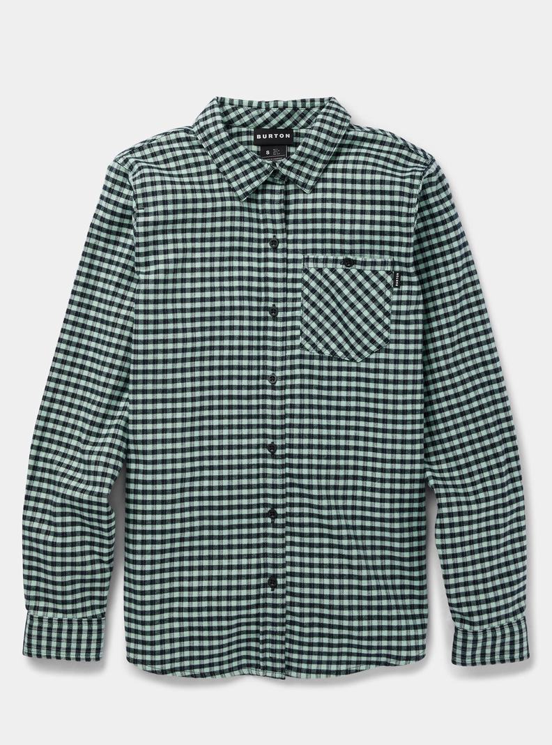 Chemise Burton Favorite Long Sleeve Flannel  Vert Femme | IQK-9251550