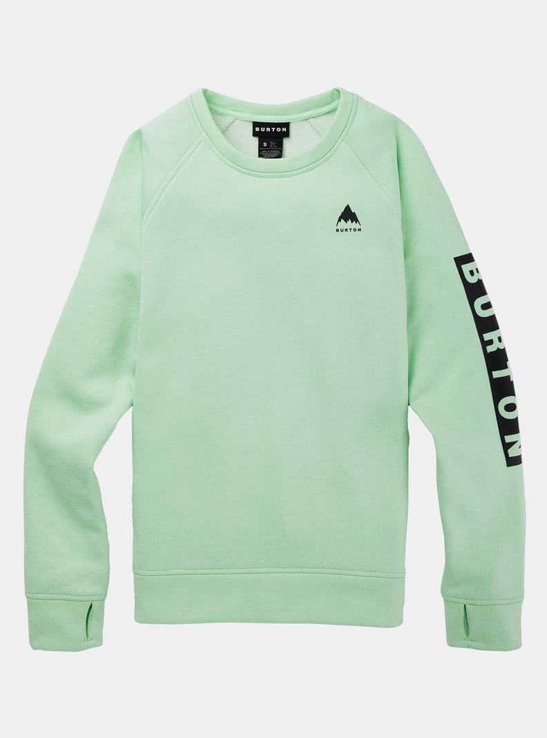 Sweats Burton Oak Crewneck Fleece  Vert Femme | WFO-4738780