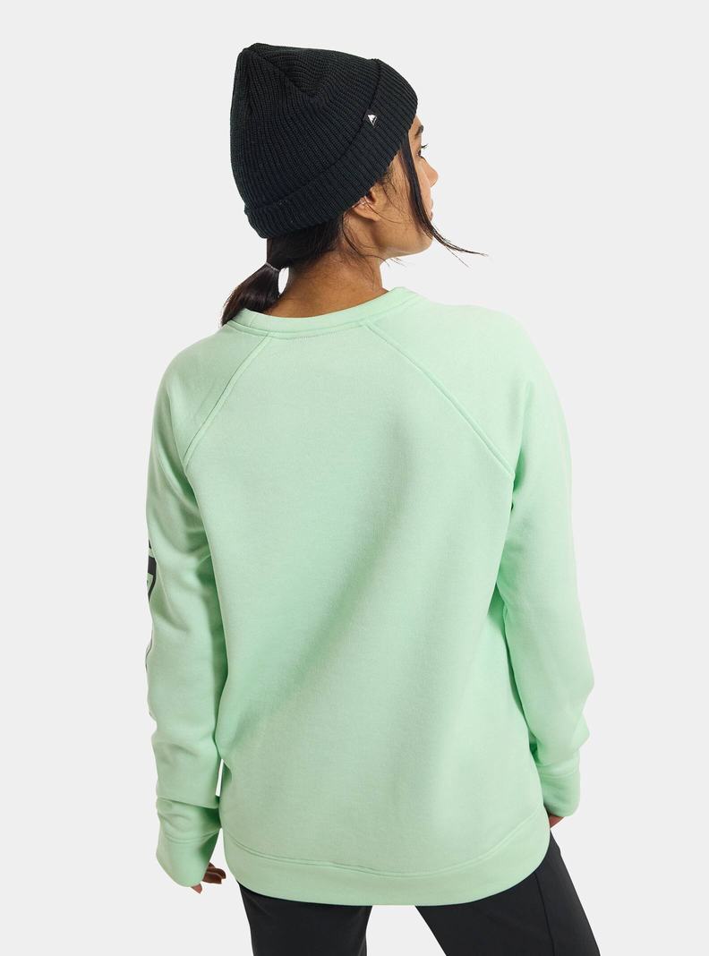 Sweats Burton Oak Crewneck Fleece  Vert Femme | WFO-4738780