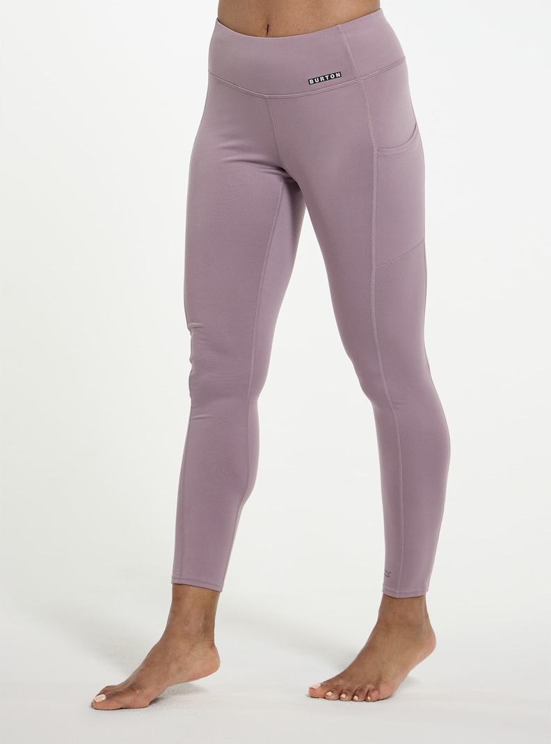 Sous-couches Burton Midweight X Base Layer Pants  Lavande Femme | EXP-3997595