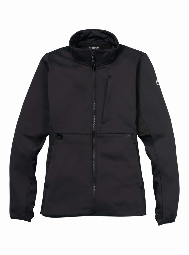 Sweats Burton Multipath Full-Zip Fleece  Noir Femme | EAQ-5613303