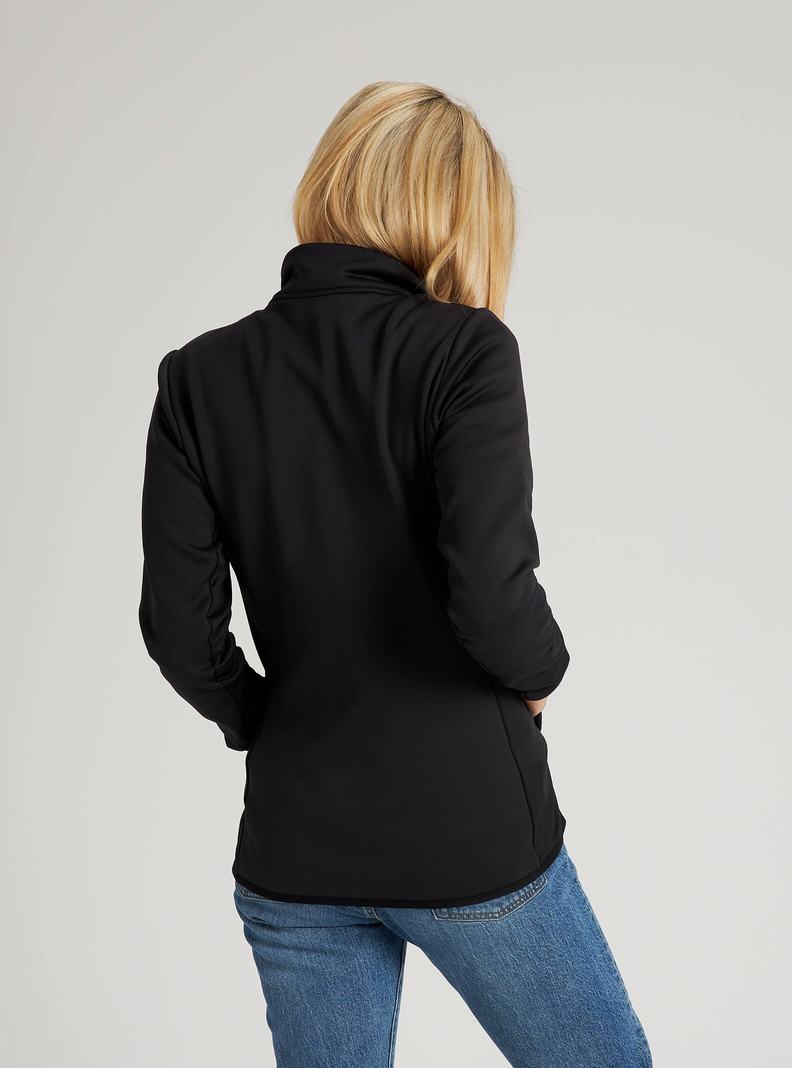 Sweats Burton Multipath Full-Zip Fleece  Noir Femme | EAQ-5613303