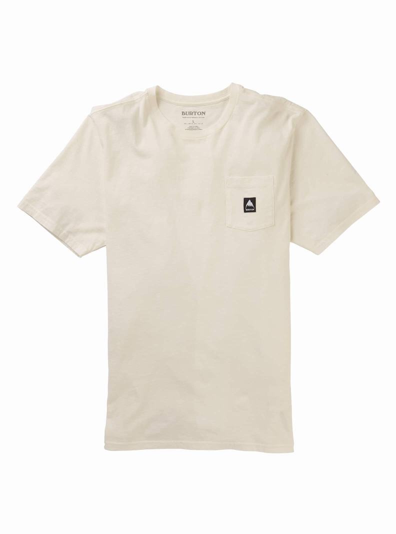 T-shirts Burton Colfax Corta Sleeve  Blanche Femme | GQX-0190886