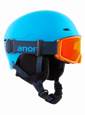 Casque Snowboard Burton Anon Define  Bleu Enfant | YZA-8896936