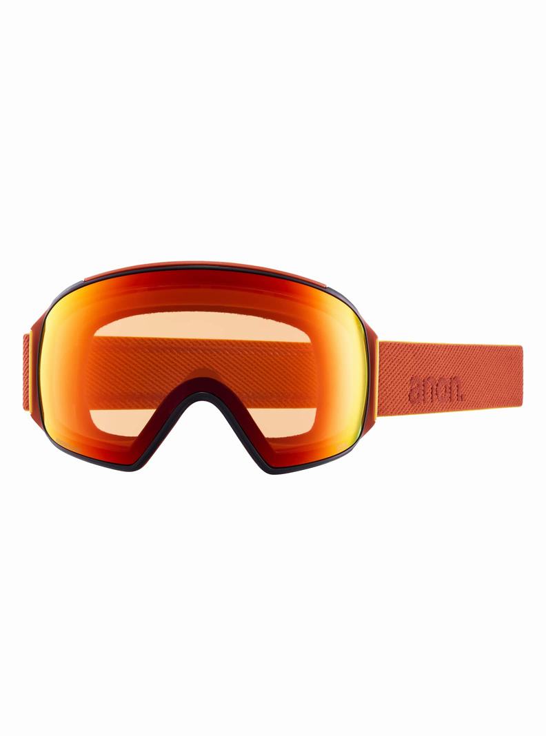 Lunette Ski Burton Anon M4 Goggles (Toric) + Bonus Lens + MFI Face Mask  Noir Bleu Rose Femme | EVL-4815703