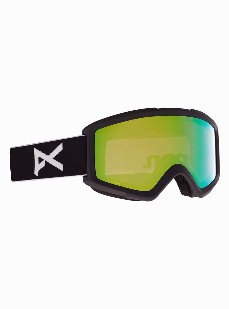 Lunette Ski Burton Anon Helix 2.0 Low Bridge Fit  Noir Vert Femme | WLG-1987559