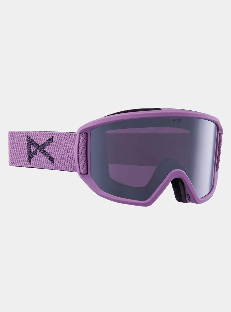 Lunette Ski Burton Anon Relapse Goggles + Bonus Lens  Violette Orange Noir Femme | DHT-3170677