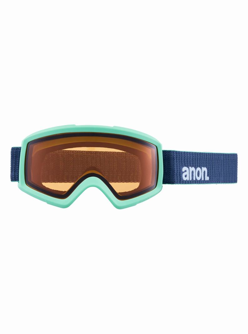 Lunette Ski Burton Anon Helix 2.0 Perceive Goggles + Bonus Lens  Blanche Orange Noir Femme | YRP-4023740