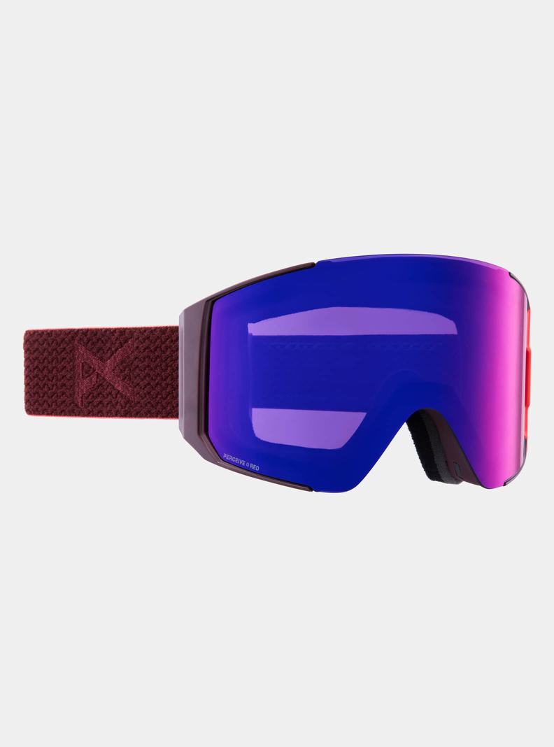 Lunette Ski Burton Anon Sync Goggles + Bonus Lens  Orange Rouge Femme | ZDF-8352911