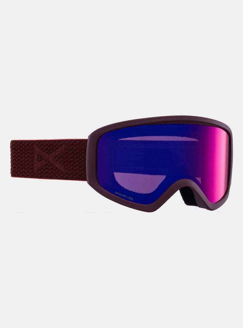 Lunette Ski Burton Anon Insight Goggles + Bonus Lens  Orange Rouge Femme | KPG-7257021