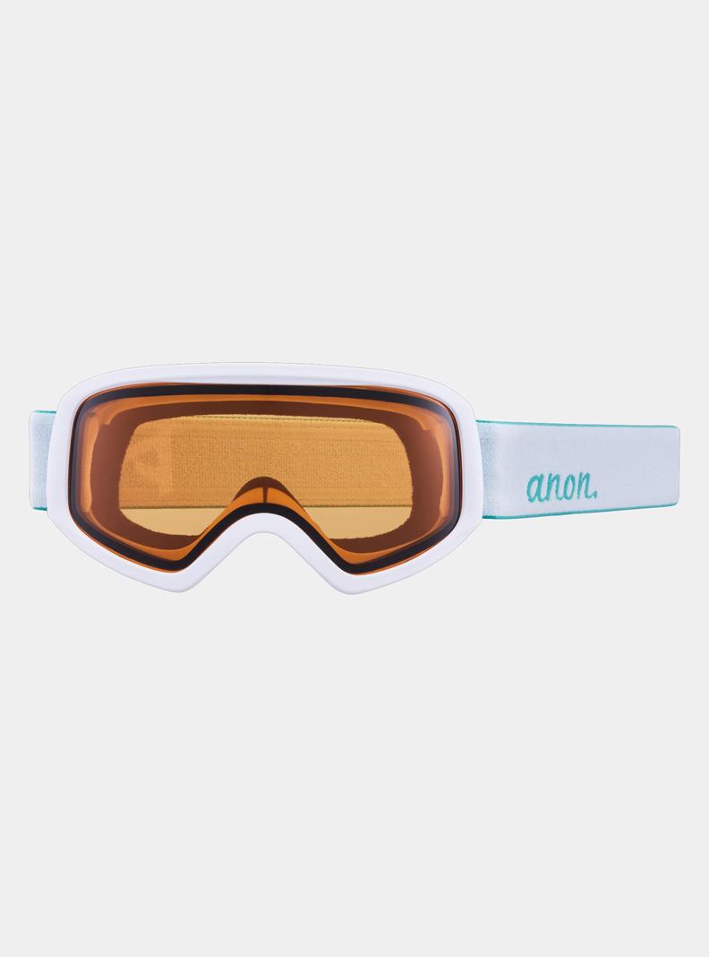 Lunette Ski Burton Anon Insight Goggles + Bonus Lens  Orange Rouge Femme | KPG-7257021