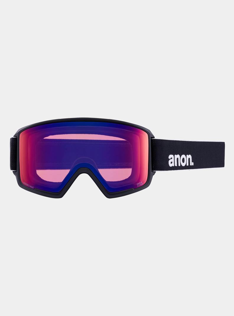 Lunette Ski Burton Anon M3 Goggles (Polarized) + Bonus Lens  Noir Violette Femme | TJI-3495150