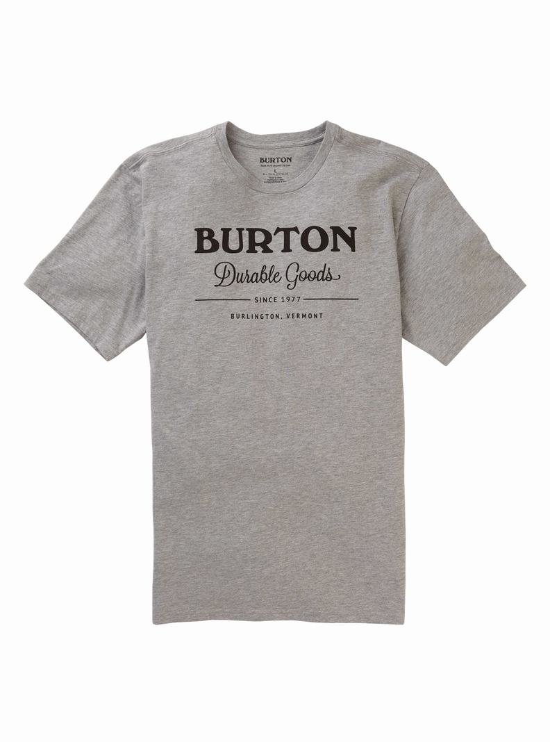 T-shirts Burton Durable Goods Corta Sleeve  Grise Femme | OJI-0236595