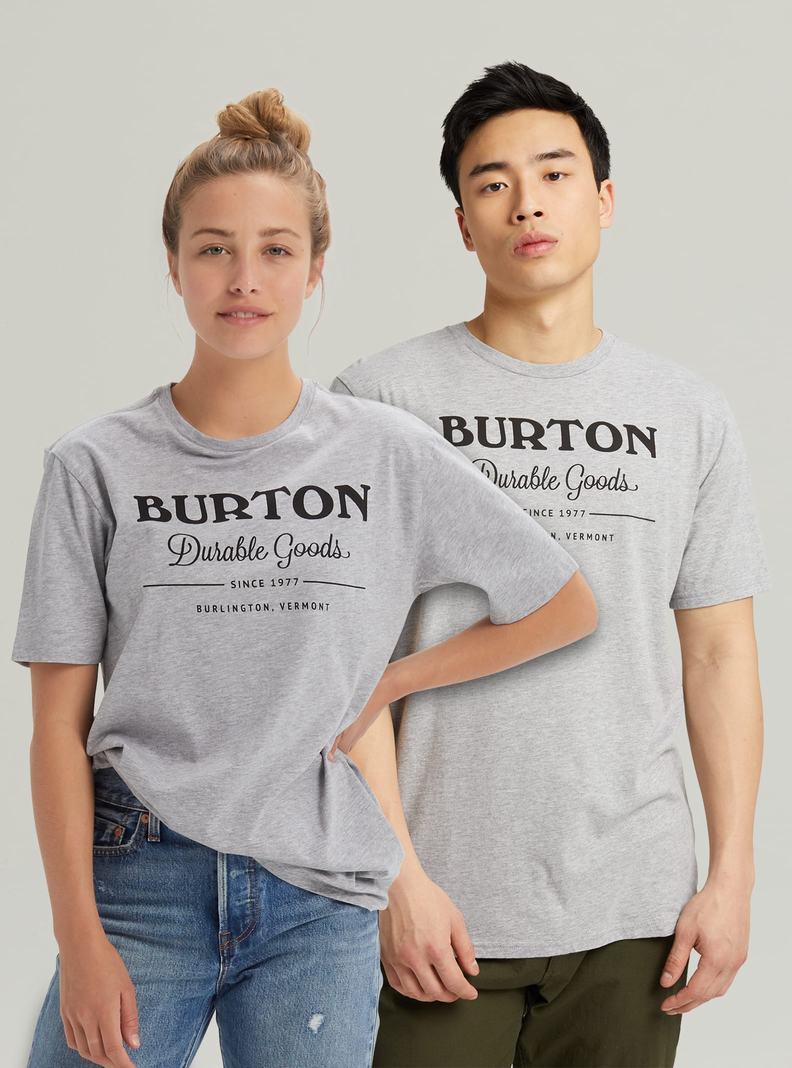 T-shirts Burton Durable Goods Corta Sleeve  Grise Femme | OJI-0236595