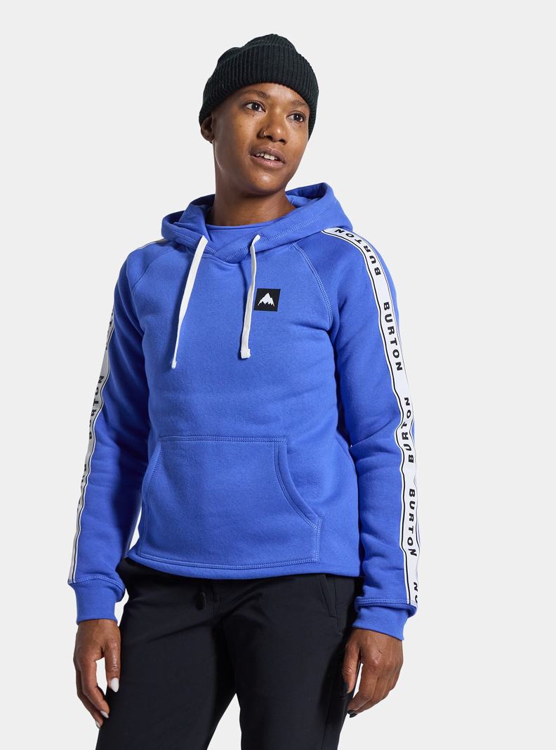 Sweat à capuche Burton Lost Things Pullover  Bleu Femme | DHE-5670417