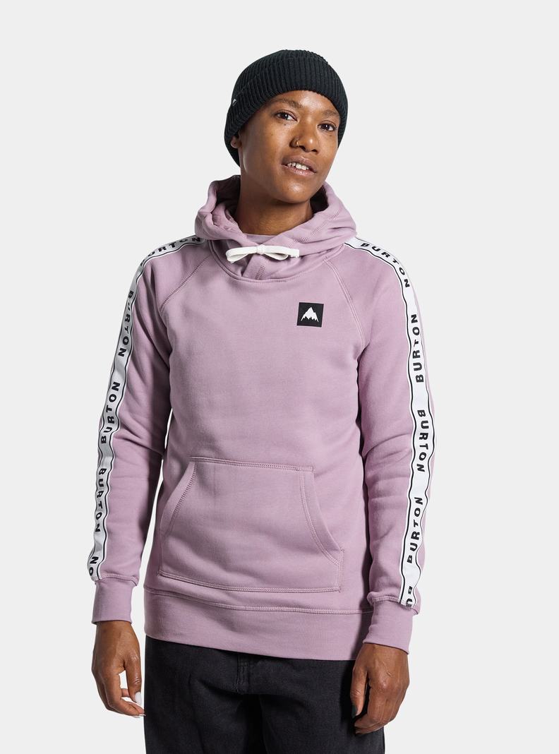 Sweat à capuche Burton Lost Things Pullover  Lavande Femme | QJF-3337969