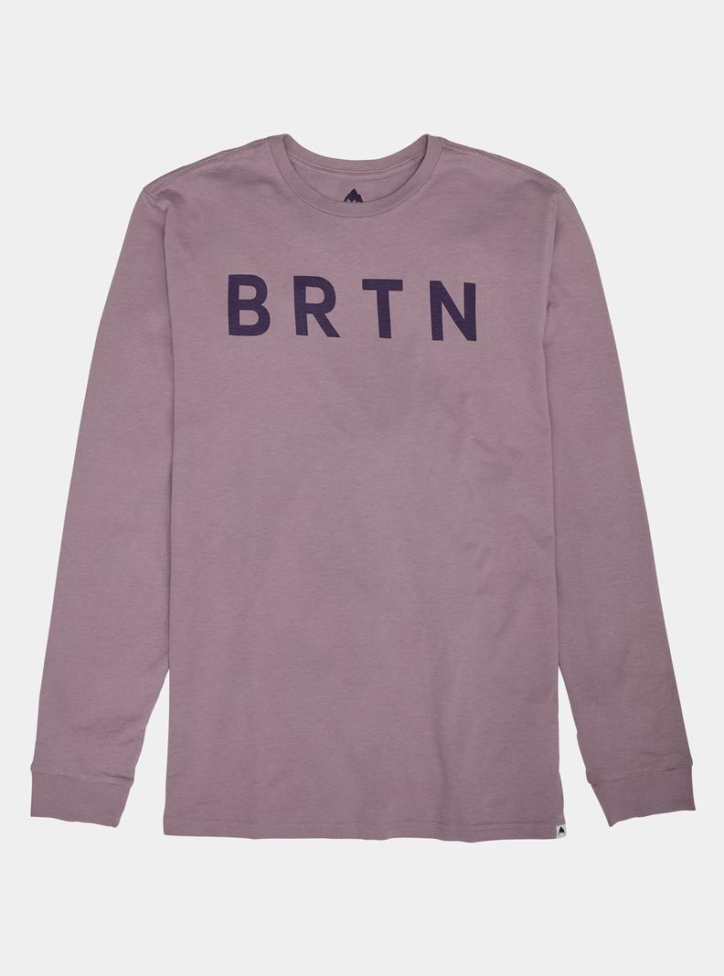 T-shirts Burton BRTN Long Sleeve  Violette Femme | DJU-4448743