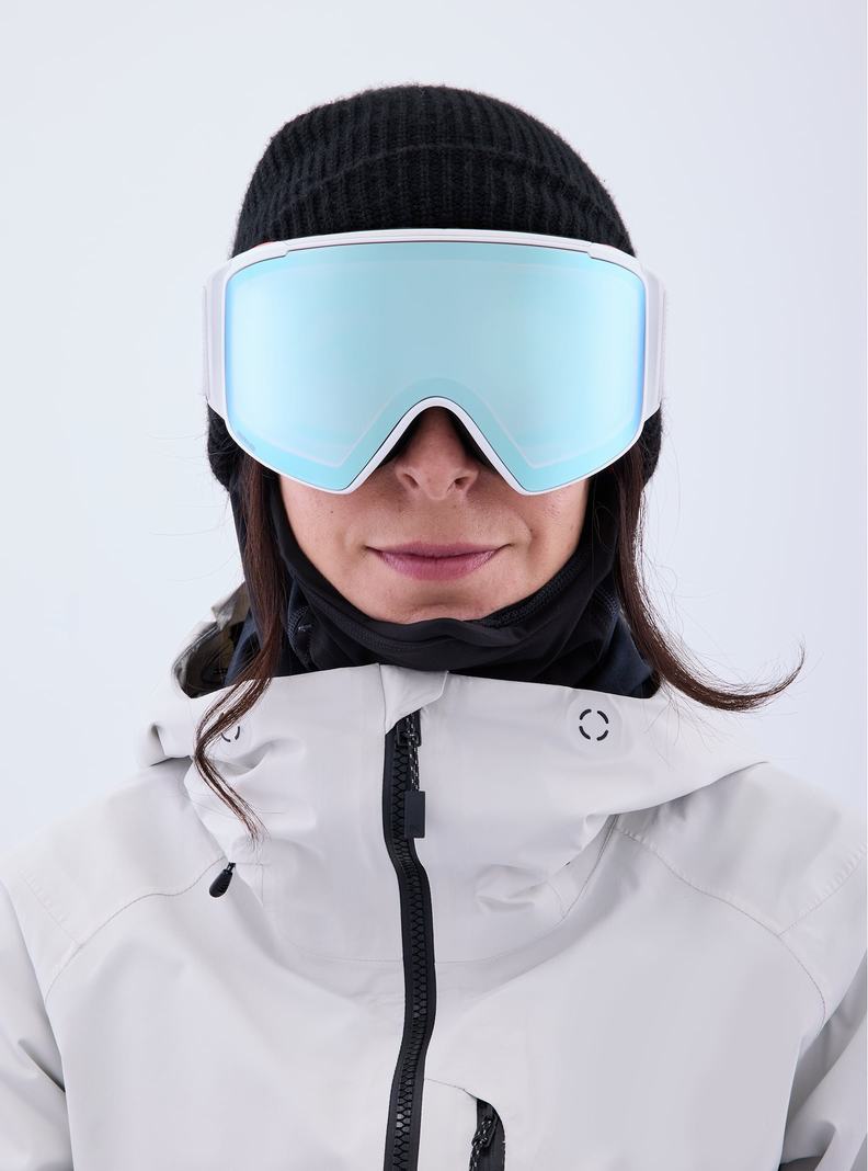 Lunette Ski Burton Anon M4S Goggles (Cylindrical) + Bonus Lens + MFI Face Mask  Orange Femme | WVH-6776342