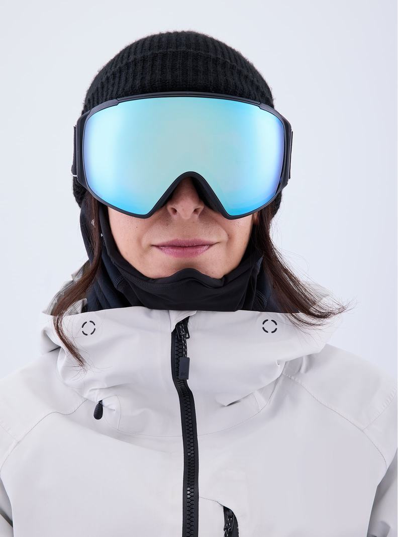 Lunette Ski Burton Anon M4S Goggles (Toric) + Bonus Lens + MFI Face Mask  Noir Bleu Rose Femme | LMP-5278183