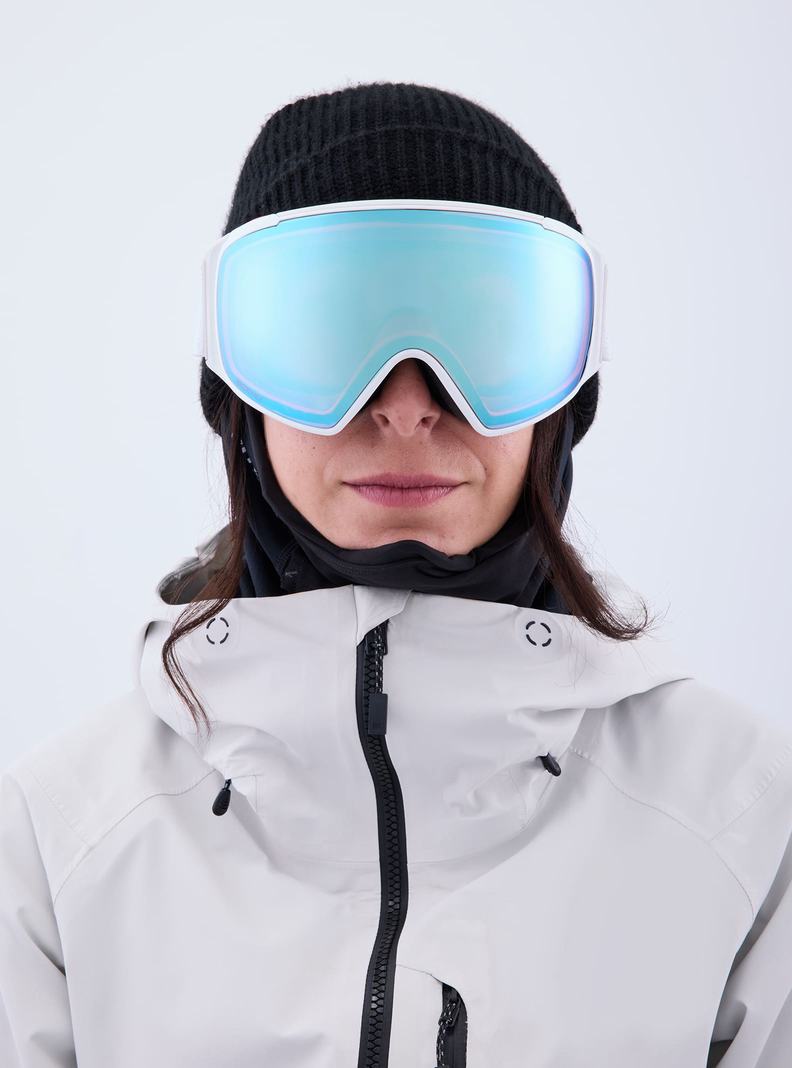 Lunette Ski Burton Anon M4S Goggles (Toric) + Bonus Lens + MFI Face Mask  Bleu Rose Femme | MXZ-4977851