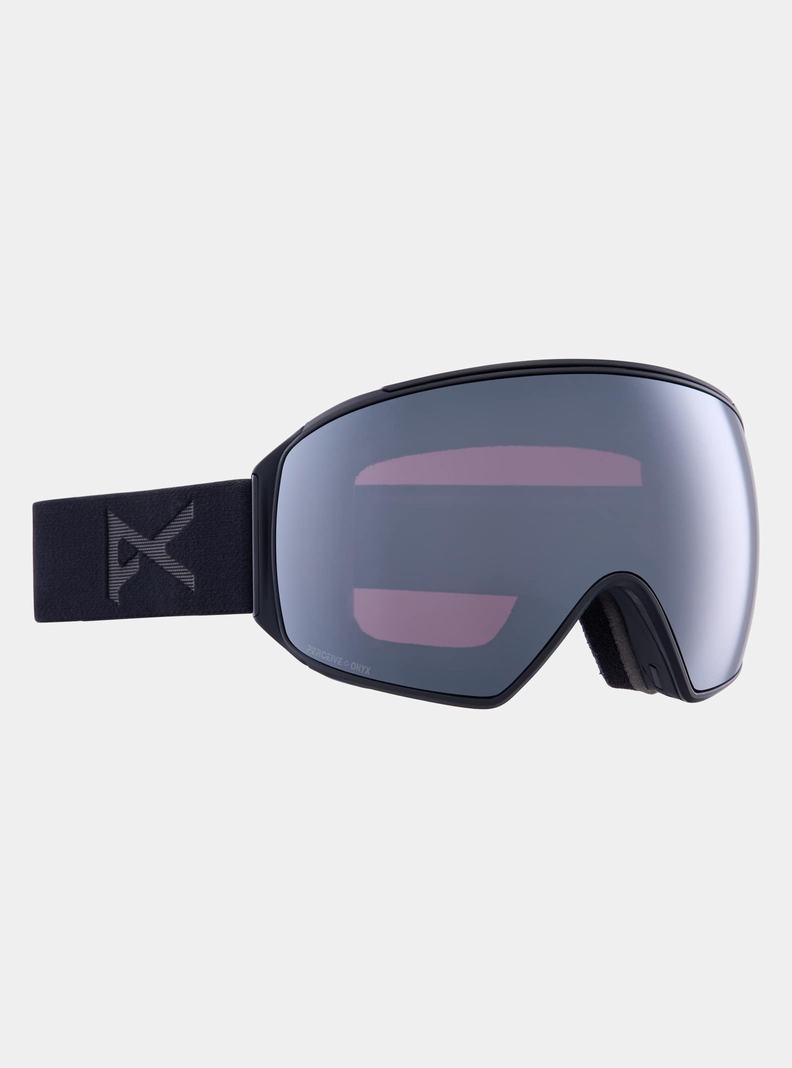 Lunette Ski Burton Anon M4 Goggles (Toric) + Bonus Lens + MFI Face Mask  Orange Noir Violette Femme | YYU-1018294