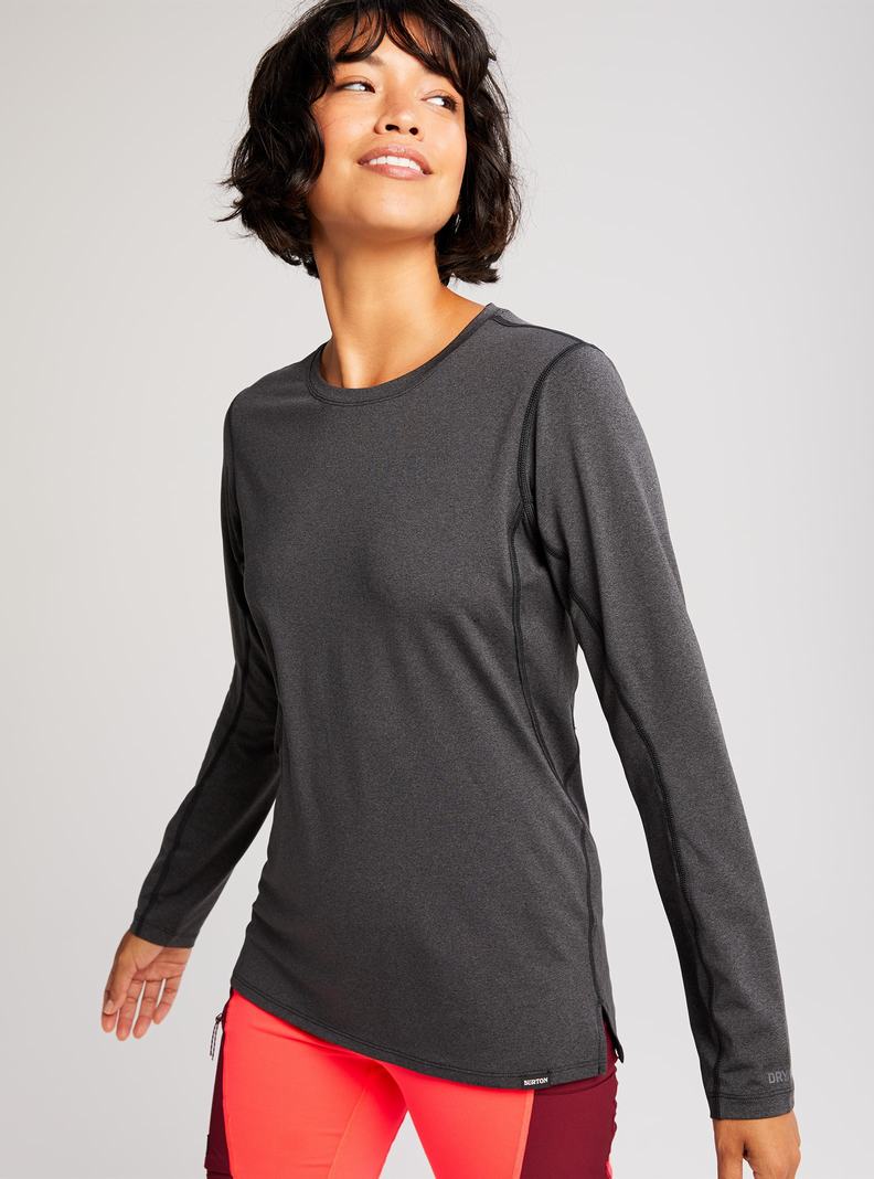 Sous-couches Burton Multipath Essential Tech Long Sleeve  Noir Femme | OQP-9338116