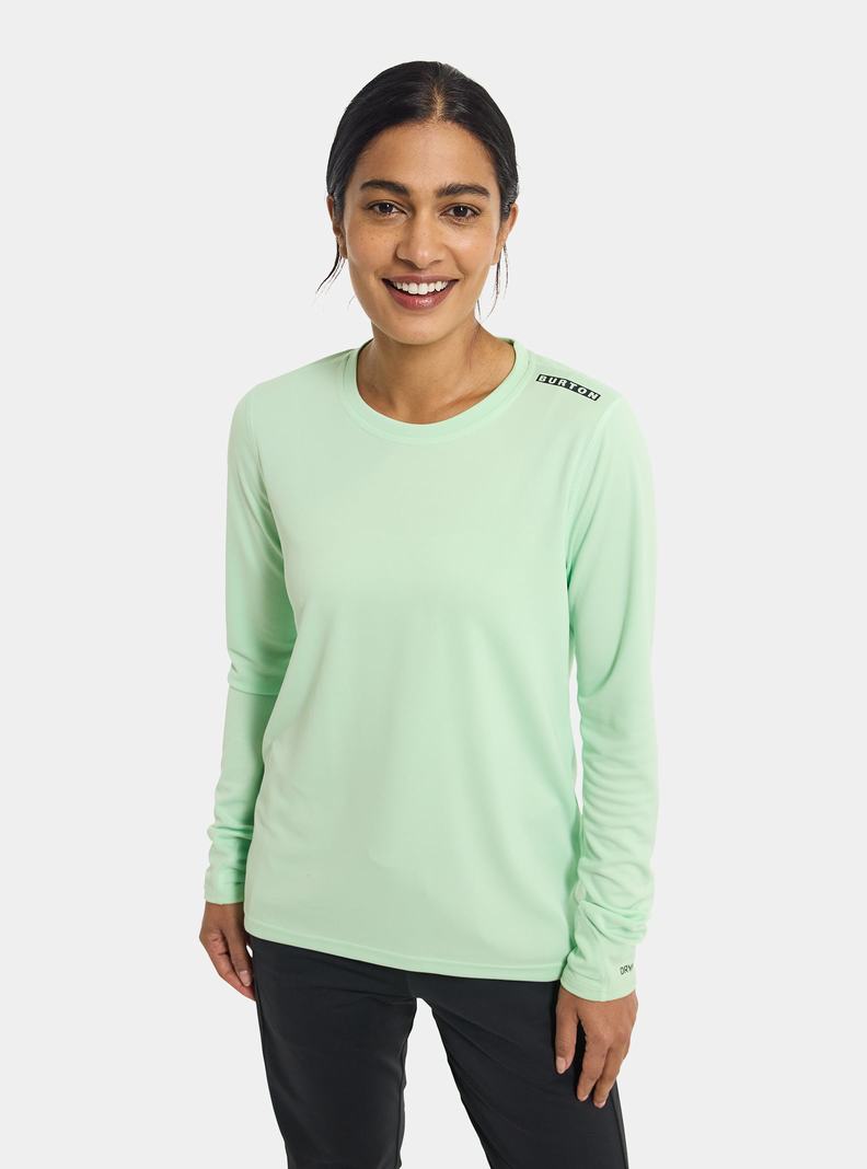 Chemise Burton Brand Active Long Sleeve  Vert Femme | PGC-3540988