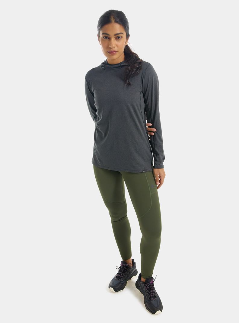 Sweat à capuche Burton Multipath Essential Tech Pullover  Noir Femme | JDK-5988893