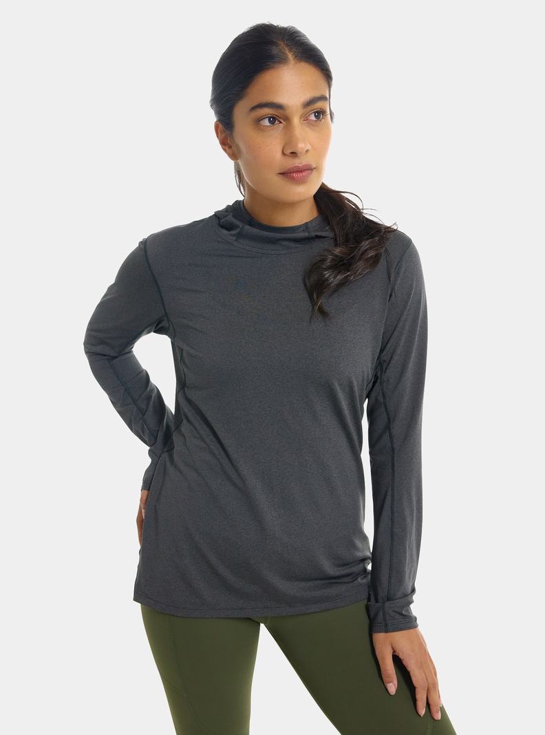 Sweat à capuche Burton Multipath Essential Tech Pullover  Noir Femme | JDK-5988893