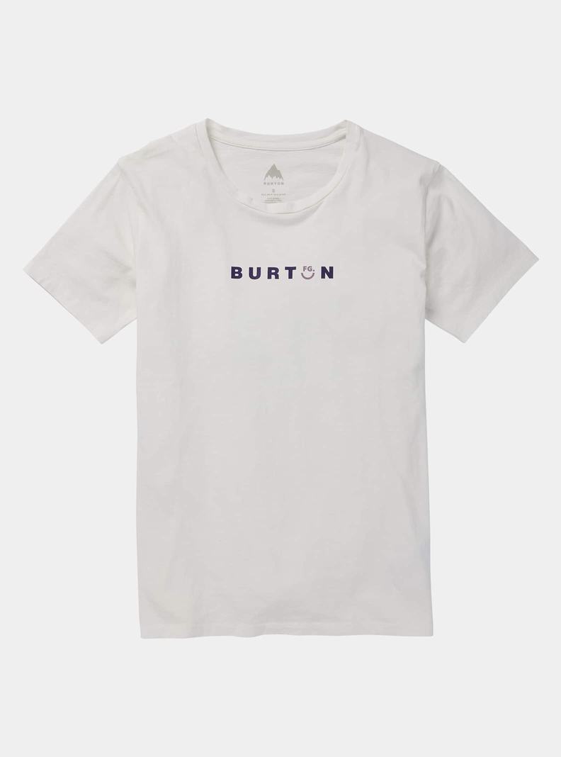 T-shirts Burton Feelgood Corta Sleeve  Blanche Femme | VWE-9913706