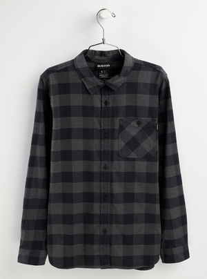 Chemise Burton Grace Long Sleeve Flannel  Noir Femme | AIO-9151281