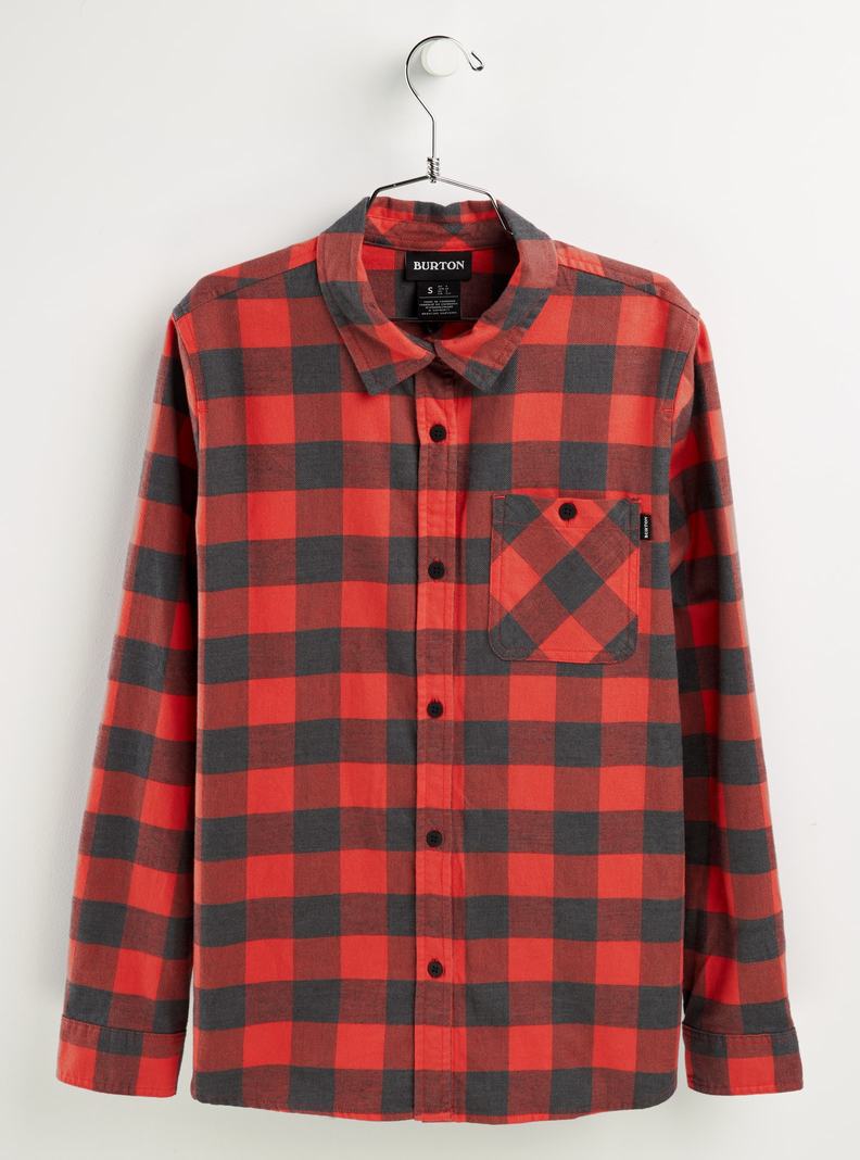 Chemise Burton Grace Long Sleeve Flannel  Rouge Femme | APC-2348980