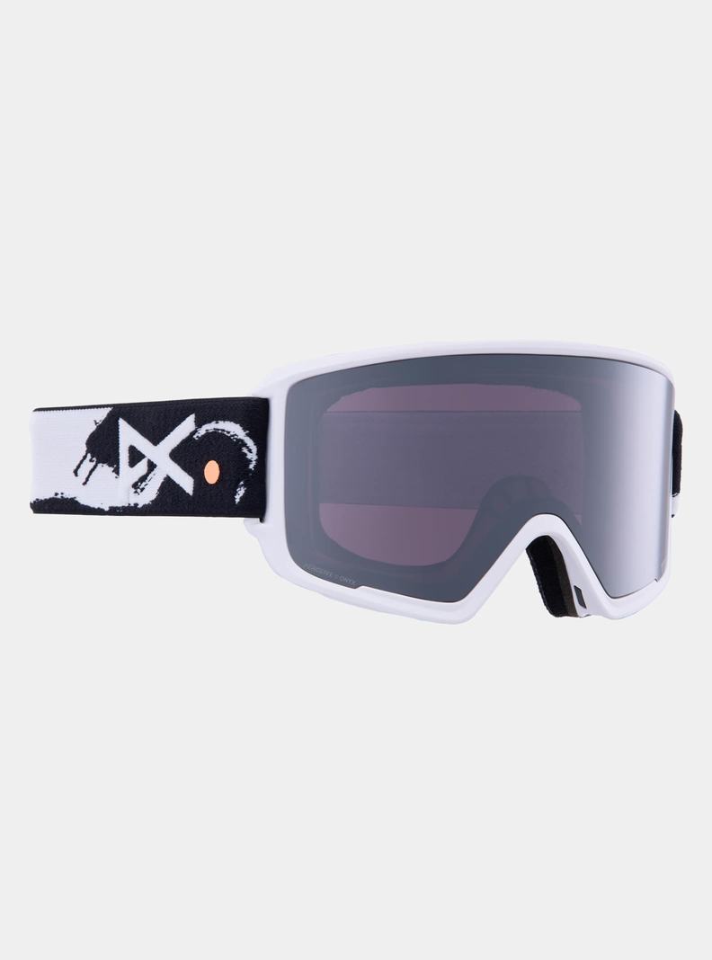 Lunette Ski Burton Anon M3 Goggles + Bonus Lens + MFI Face Mask  Orange Noir Violette Femme | VTI-3611306