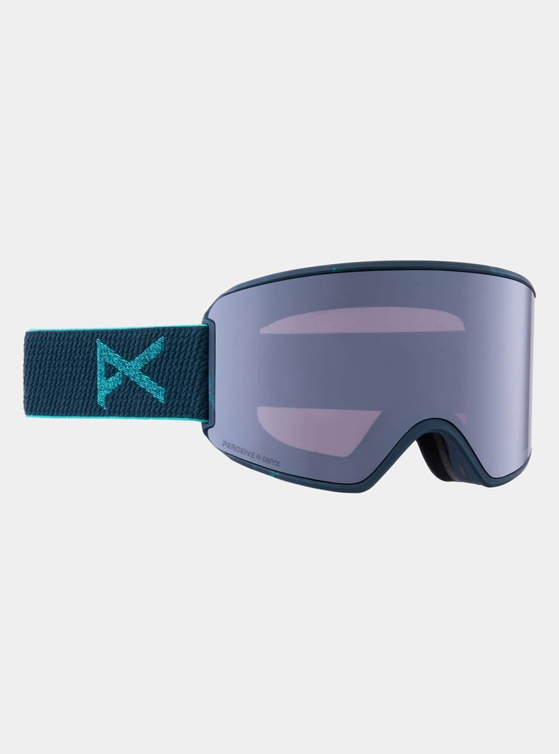 Lunette Ski Burton Anon WM3 Goggles + Bonus Lens + MFI Face Mask  Orange Noir Violette Femme | CCR-7098209