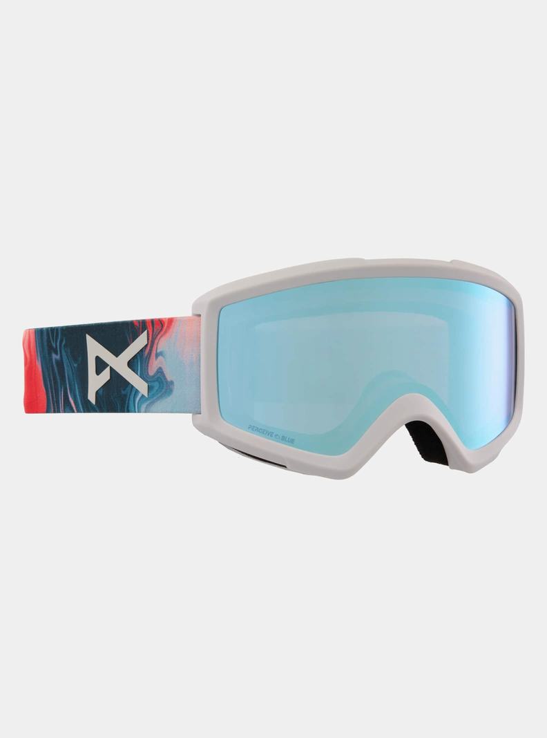 Lunette Ski Burton Anon Helix 2.0 Low Bridge Fit  Bleu Femme | VSQ-8783979