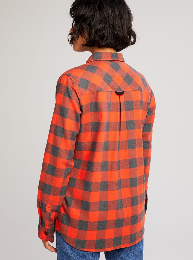 Chemise Burton Grace Long Sleeve Flannel  Rouge Femme | APC-2348980