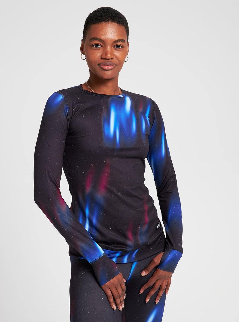 Sous-couches Burton Midweight Base Layer Crew  Noir Femme | OJP-0945694