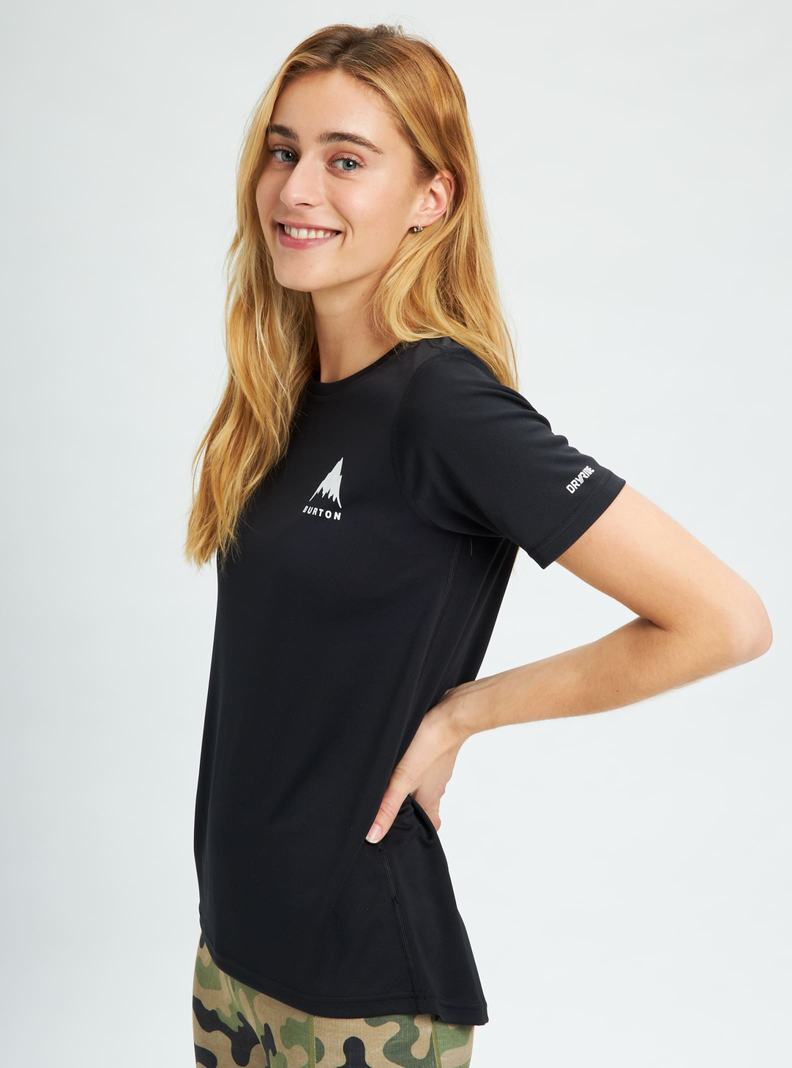 T-shirts Burton Multipath Active Corta Sleeve  Noir Femme | JNP-9204852