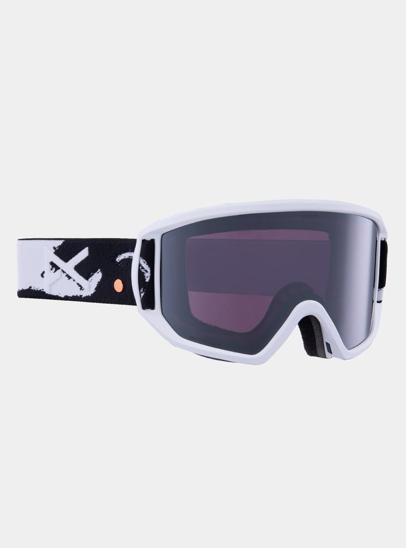 Lunette Ski Burton Anon Relapse Goggles + Bonus Lens  Orange Noir Femme | NLN-5850186