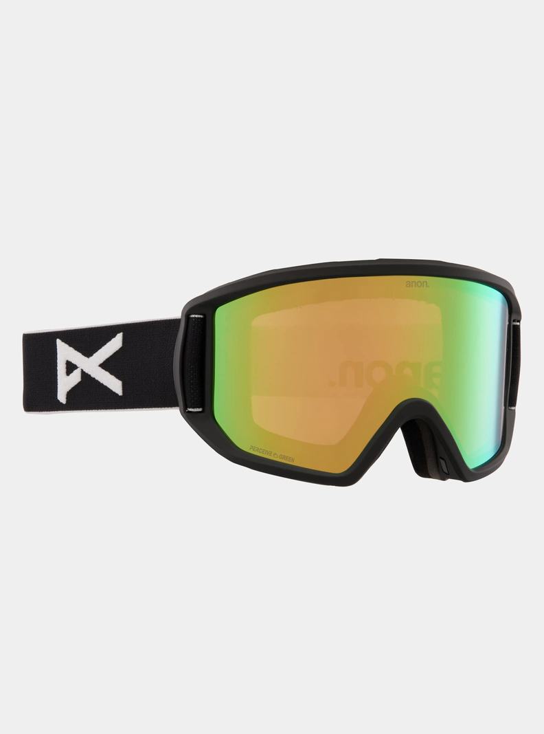 Lunette Ski Burton Anon Relapse Goggles + Bonus Lens  Noir Vert Femme | CXK-1007375