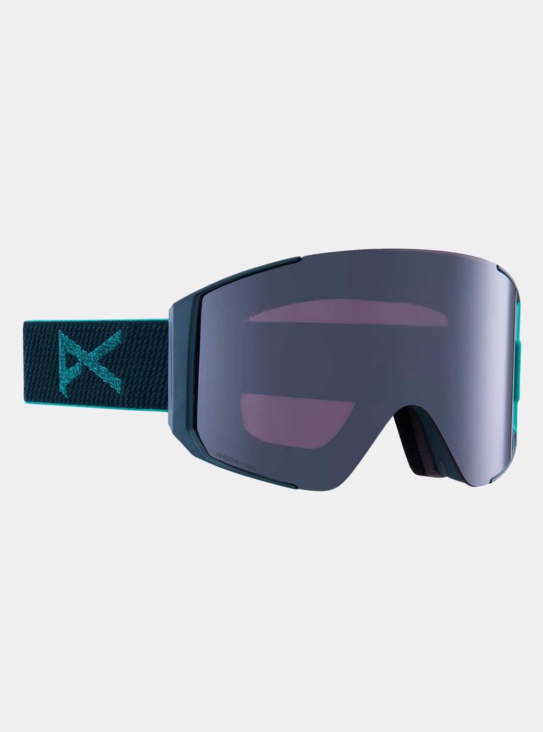 Lunette Ski Burton Anon Sync Low Bridge Fit Goggles + Bonus Lens  Orange Noir Violette Femme | LKH-6587495